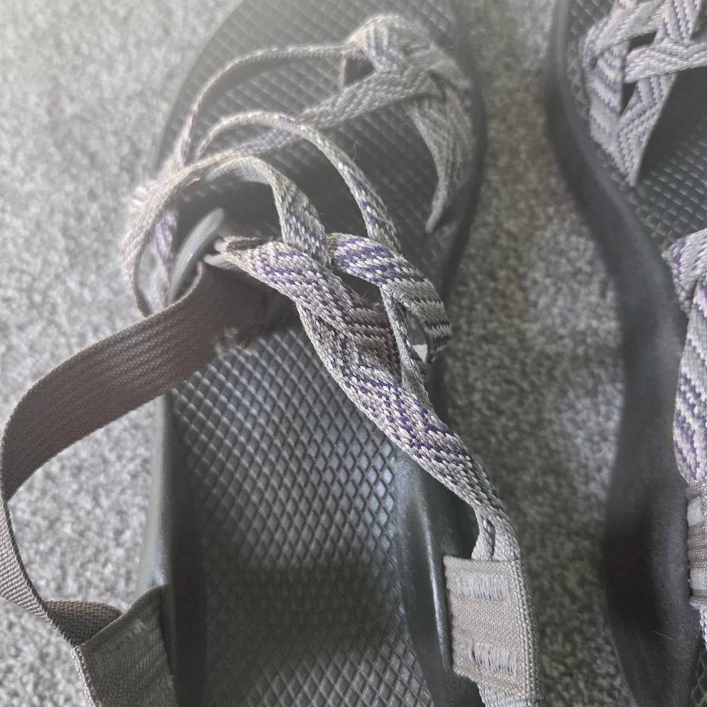 Chaco Purple and Gray Women's Sandals - Picture 5 of 5